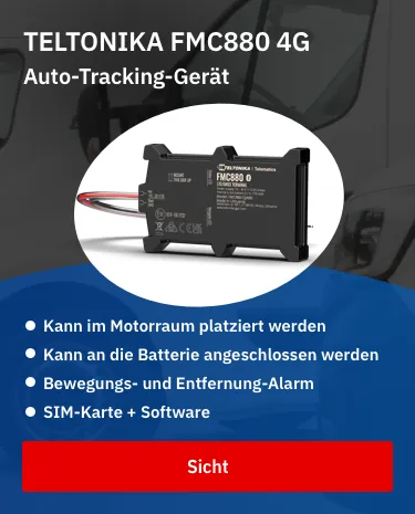 TELTONIKA FMC880-E 4g lte gps tracker fahrzeug